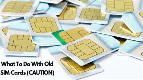 old sim card problems